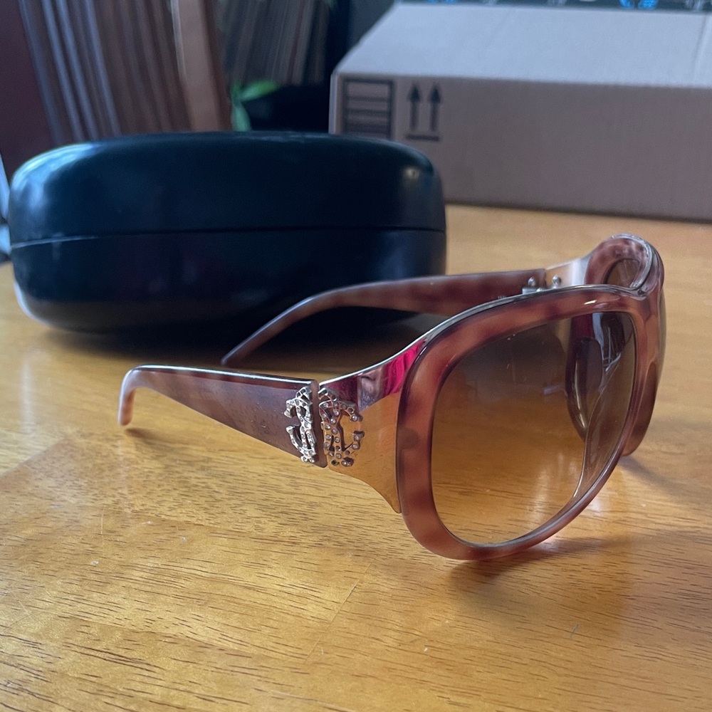 Roberto Cavalli Chic Brown Sunglasses